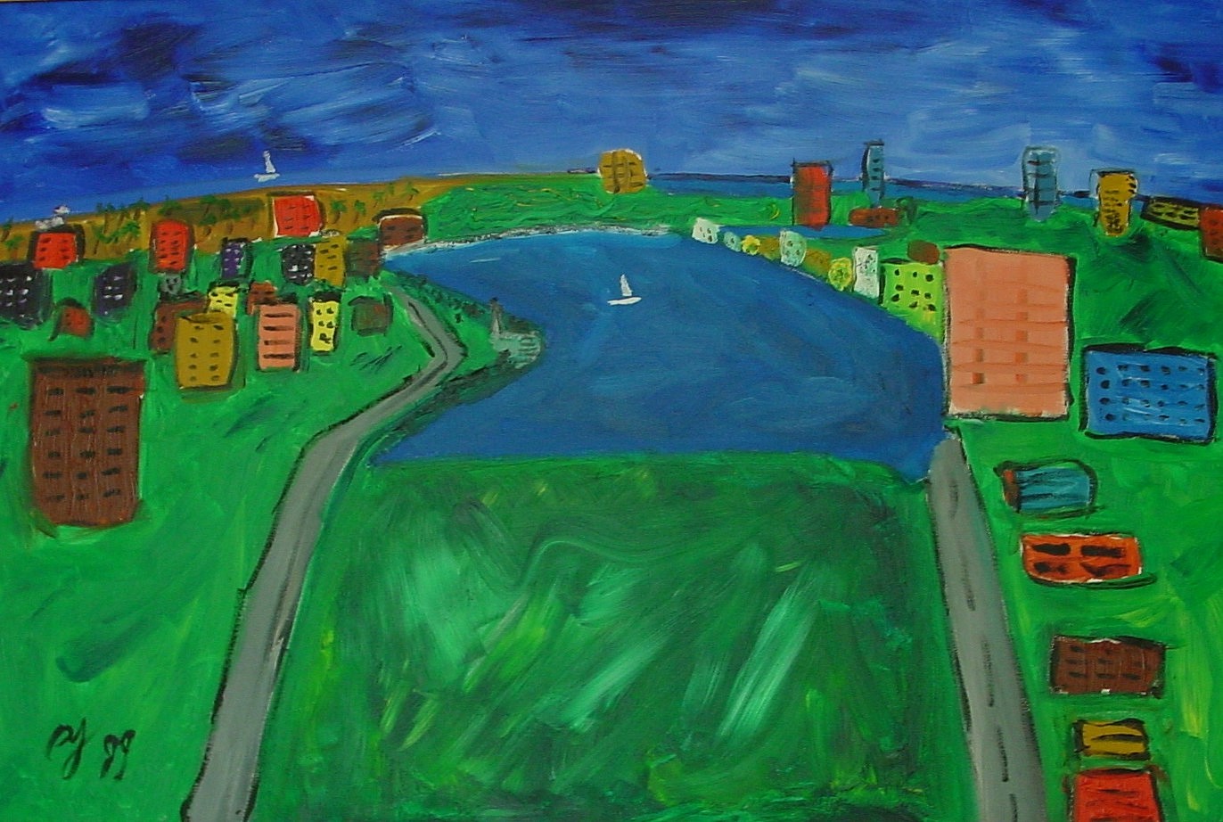 Diego Jacobson, Condado, 1999
Oil on Canvas, 30 x 40 in. (76.2 x 101.6 cm)
0025
