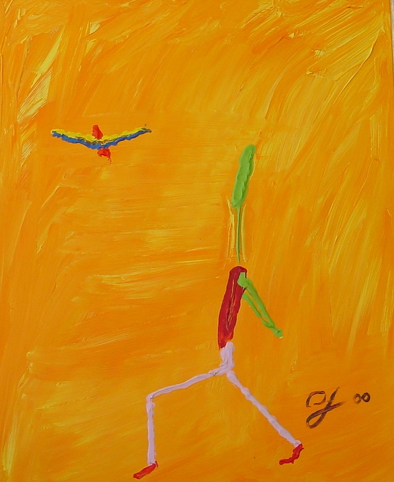 Diego Jacobson, Free Now, 2000
Acrylic on Canvas, 25 x 30 in. (63.5 x 76.2 cm)
0045