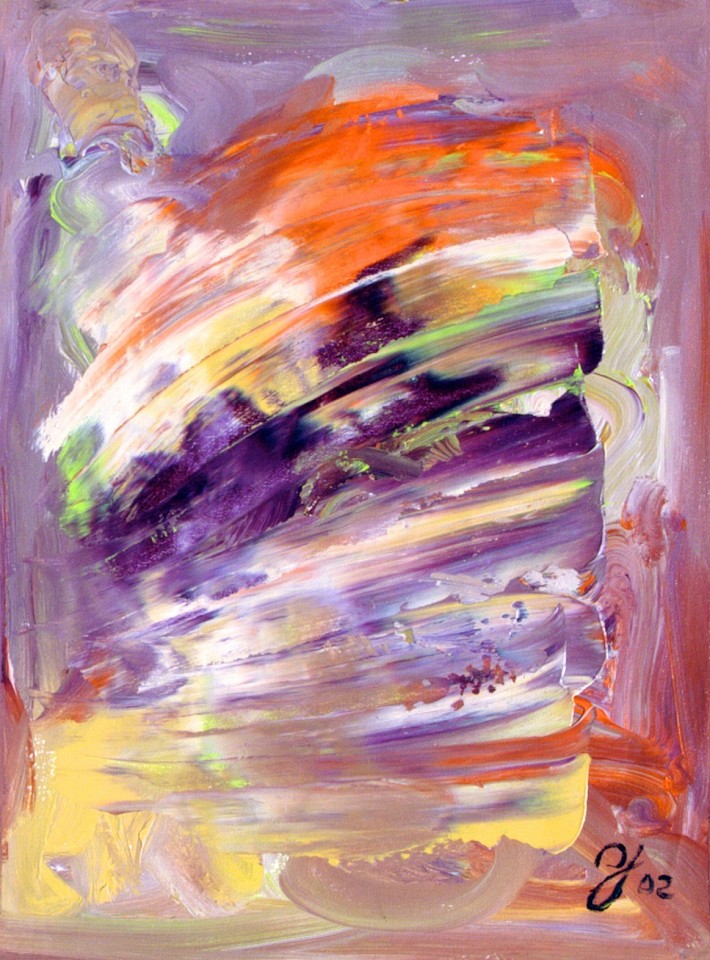 Diego Jacobson, Looking through you, 2002
Acrylic on Canvas, 16 x 24 in. (40.6 x 61 cm)
0277