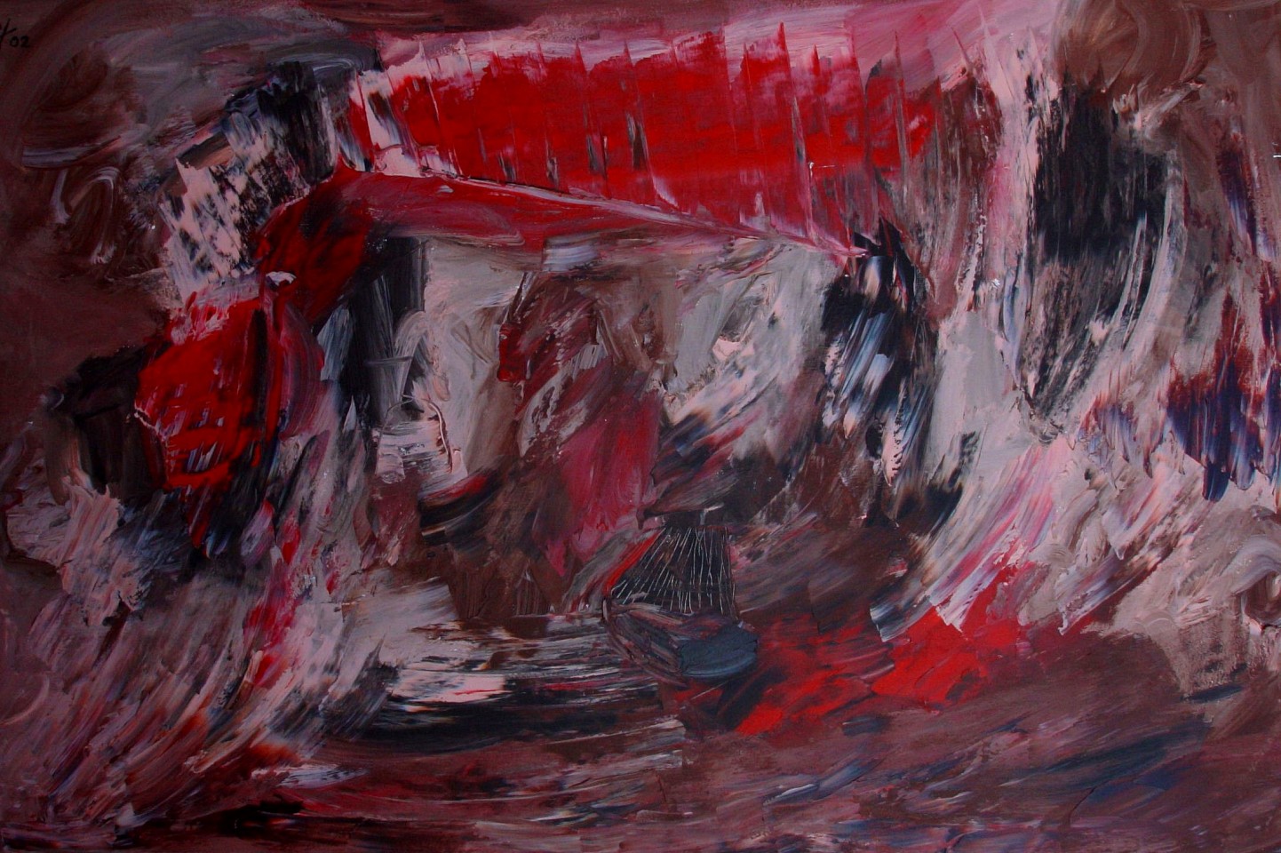 Diego Jacobson, Primordial Psychology, 2002
Acrylic on Canvas, 48 x 72 in. (121.9 x 182.9 cm)
0307