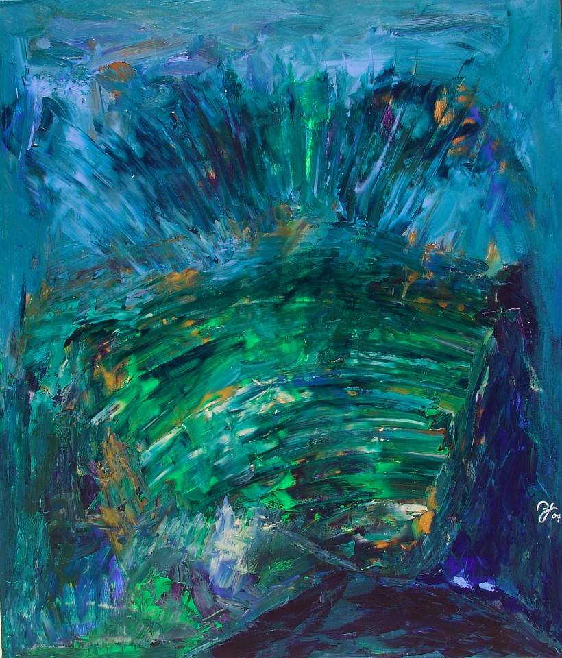 Diego Jacobson, Listening to God, 2004
Acrylic on Canvas, 60 x 70 in. (152.4 x 177.8 cm)
0651