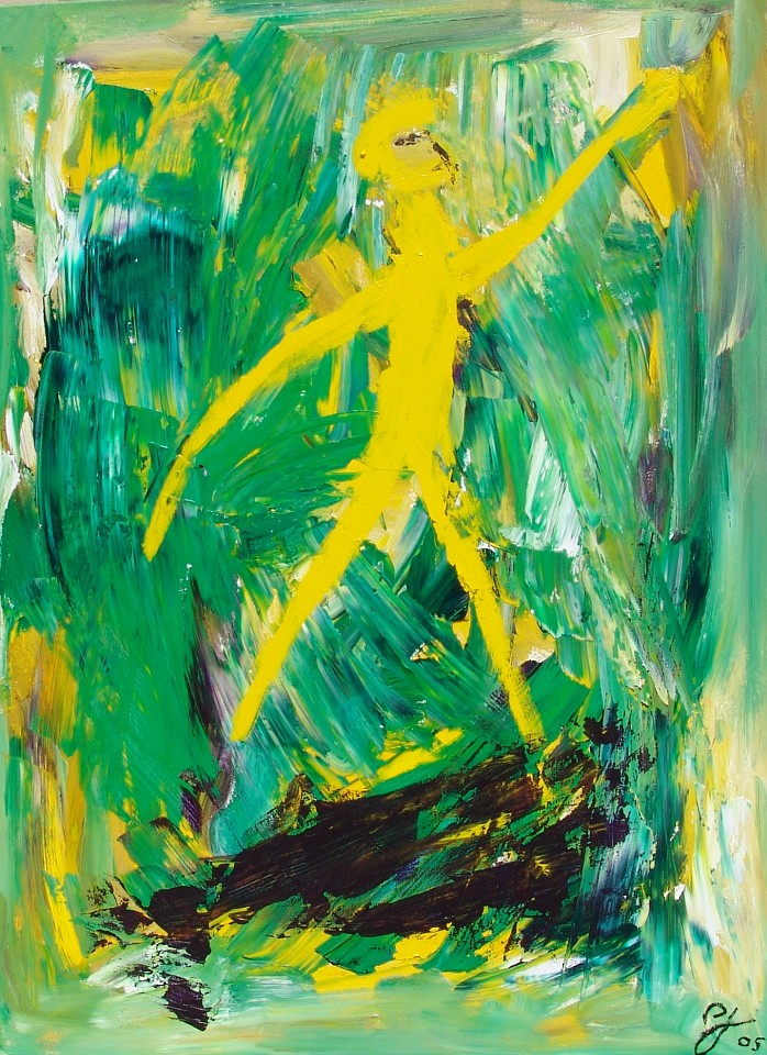 Diego Jacobson, Dancing with the fishes, 2005
Acrylic on Canvas, 36 x 48 in. (91.4 x 121.9 cm)
0660