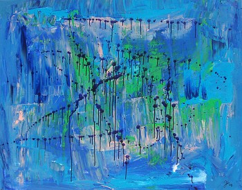 Paintings 2008: Behind the curtain, 2008