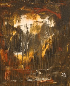 Paintings 2012: Paper moon, 2012